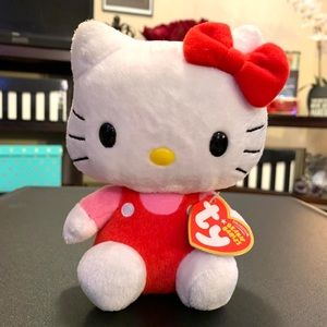 Ty Beanie Baby Hello Kitty Plush Toy - Brand New